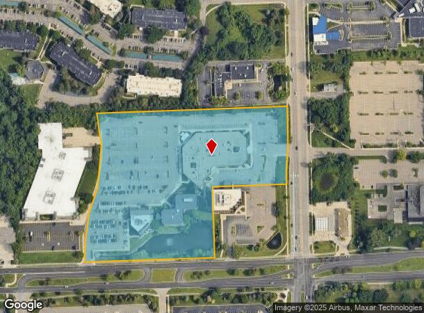 455 E Eisenhower Pky, Ann Arbor, MI Parcel Map