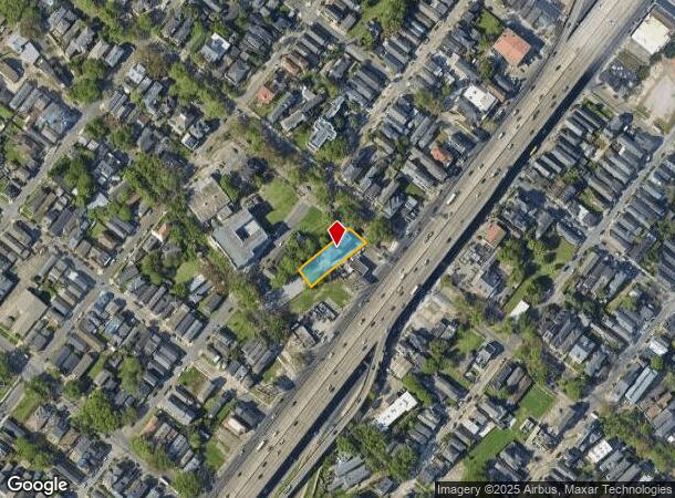  1614 Esplanade Ave, New Orleans, LA Parcel Map