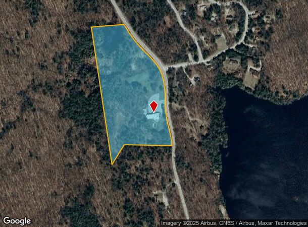 831 Route 100, Killington, VT Parcel Map