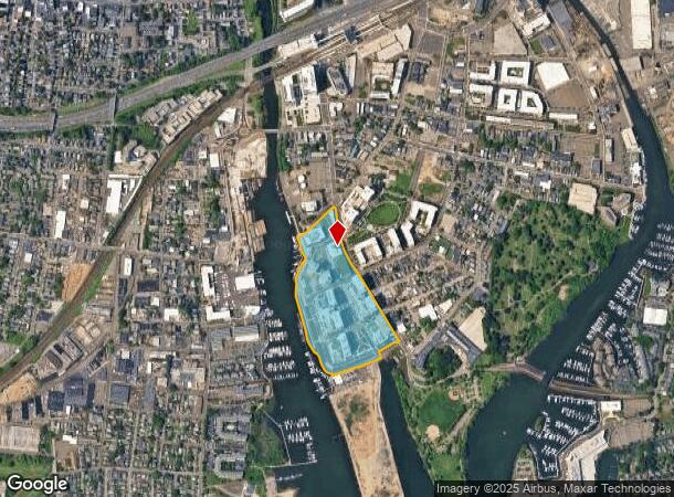 100 Washington Blvd, Stamford, CT Parcel Map