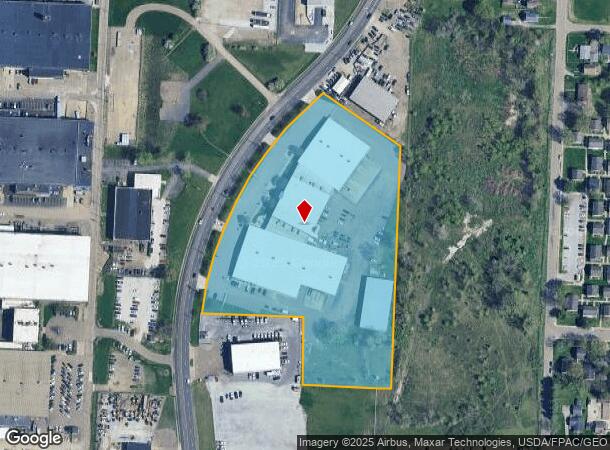  1400 Raff Rd Sw, Canton, OH Parcel Map