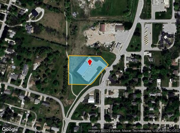 812 N Walnut St, Avoca, IA Parcel Map