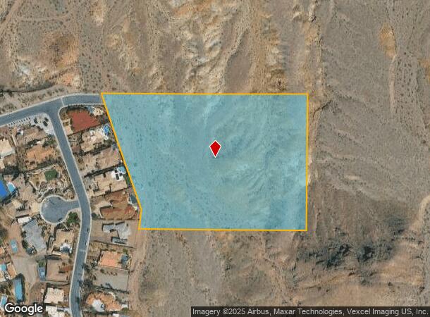 1001 Villa Grande Way, Boulder City, NV Parcel Map