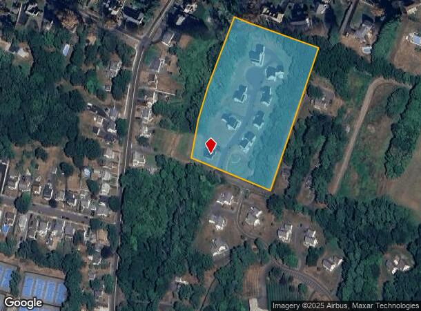  45 Hillhouse Way, Wallingford, CT Parcel Map