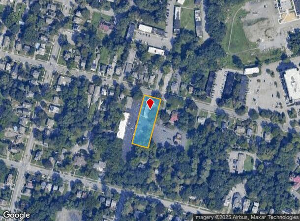 104 Fulton Ave, Poughkeepsie, NY Parcel Map