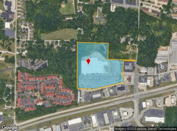 103 S Red Bank Rd, Evansville, IN Parcel Map
