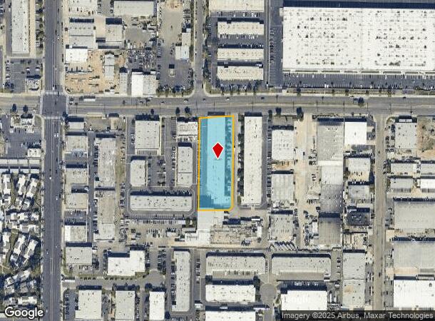  230 E Dyer Rd, Santa Ana, CA Parcel Map