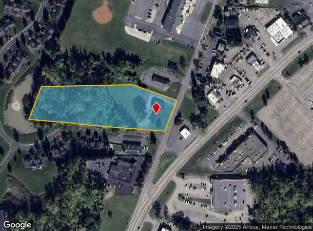 1077 Gravel Rd, Webster, NY Parcel Map