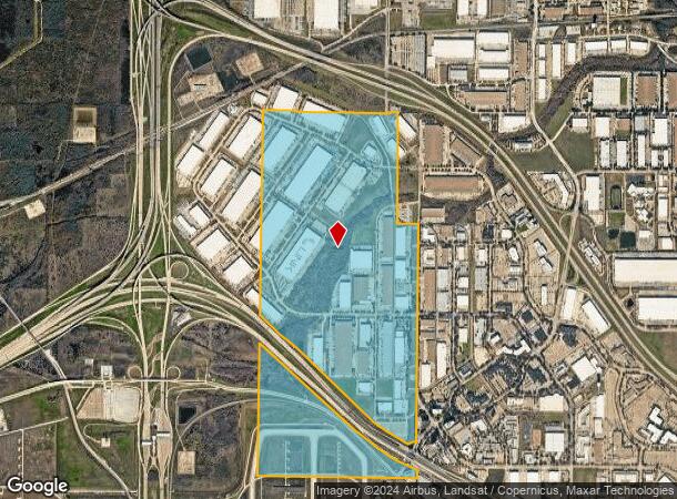  1100 N 28Th Ave, Irving, TX Parcel Map