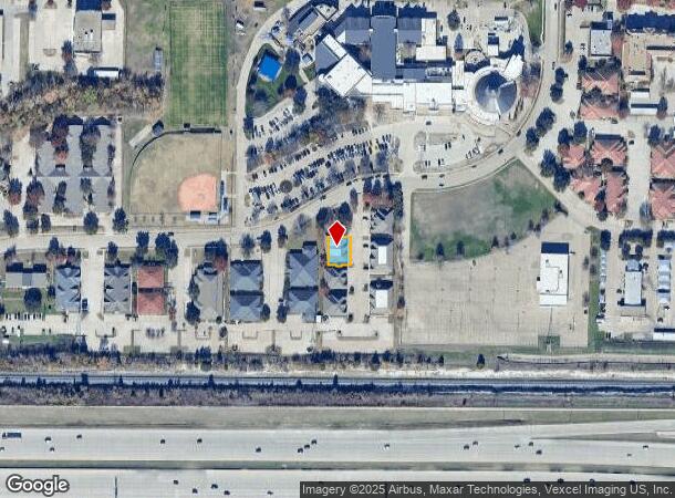  5156 Village Creek Dr, Plano, TX Parcel Map