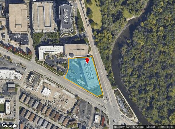  9400 W Higgins Rd, Rosemont, IL Parcel Map