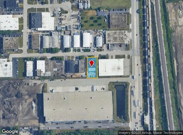  104 Gateway Rd, Bensenville, IL Parcel Map