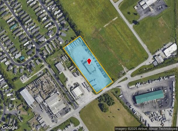  1575 Progress Way, Clarksville, IN Parcel Map