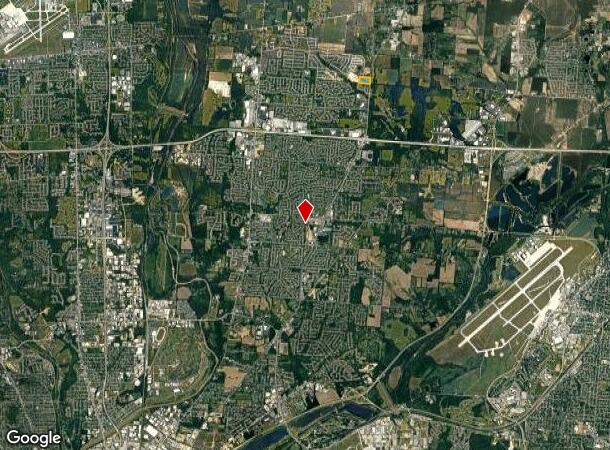  1998 Persimmon Way, Dayton, OH Parcel Map