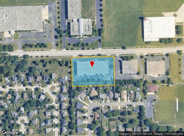 1355 Bowes Rd, Elgin, IL Parcel Map