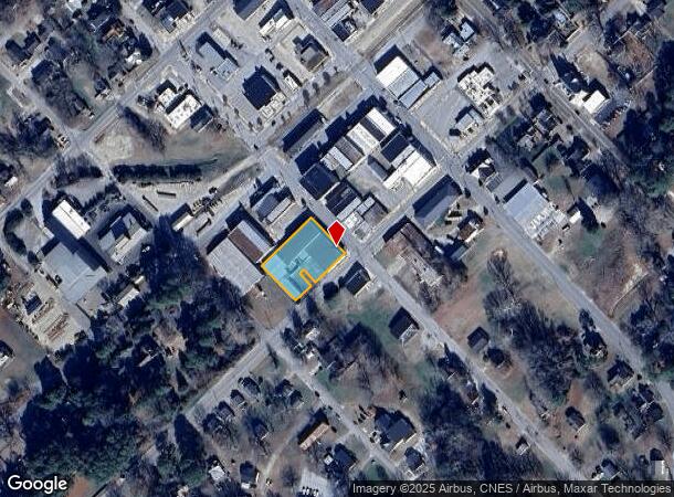  120 S Ash St, Spring Hope, NC Parcel Map