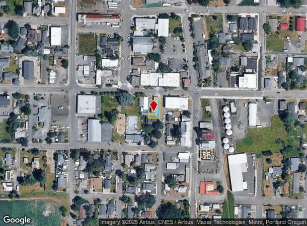 208 W Main St, Carlton, OR Parcel Map