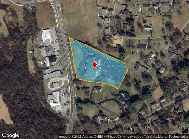  100 Abingdon Pl, Abingdon, VA Parcel Map