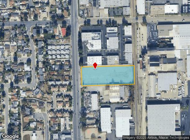 1980 S Reservoir St, Pomona, CA Parcel Map