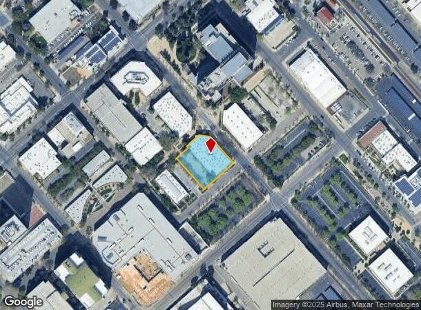 2445 Capitol St, Fresno, CA Parcel Map