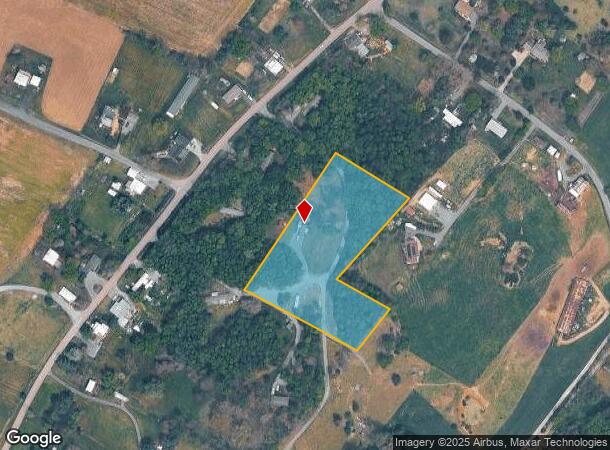  2165 Precision Ln, Broadway, VA Parcel Map