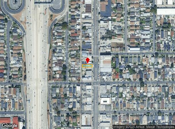  5911 S Broadway, Los Angeles, CA Parcel Map