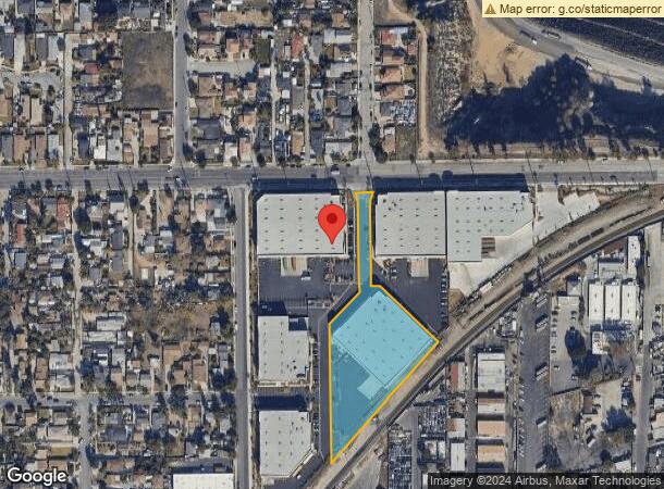  14868 Los Angeles St, Baldwin Park, CA Parcel Map