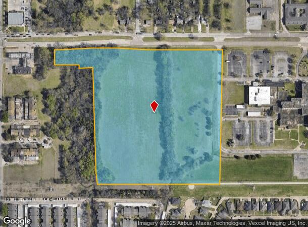 2800 W Pleasant Run Rd, Lancaster, TX Parcel Map