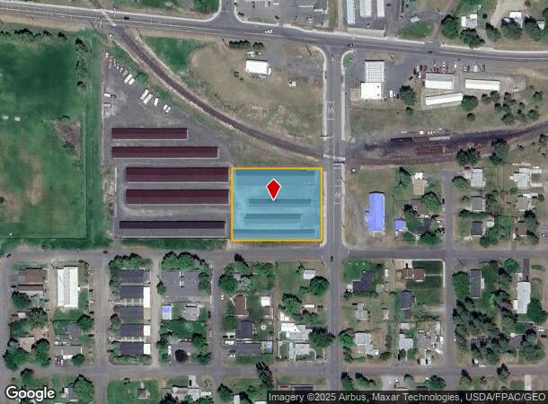  605 S Stanley Ct, Medical Lake, WA Parcel Map