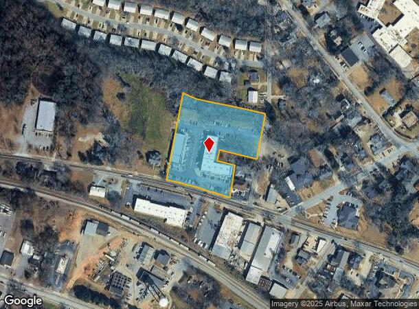  133 W Athens St, Winder, GA Parcel Map