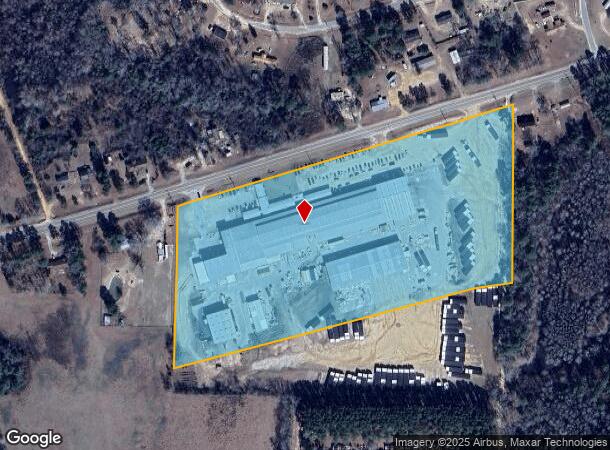 Highway 268, Broxton, GA Parcel Map