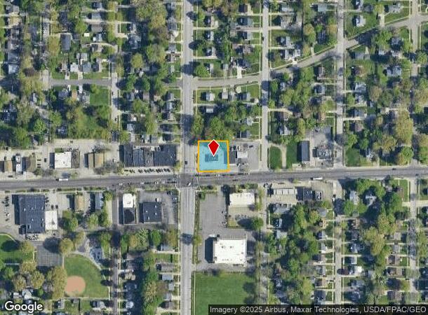  1308 Copley Rd, Akron, OH Parcel Map