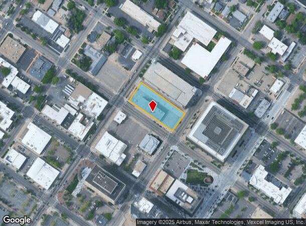 1212 W Bannock St, Boise, ID Parcel Map