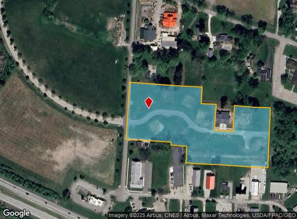  745 Cherry Valley Rd Ne, Newark, OH Parcel Map