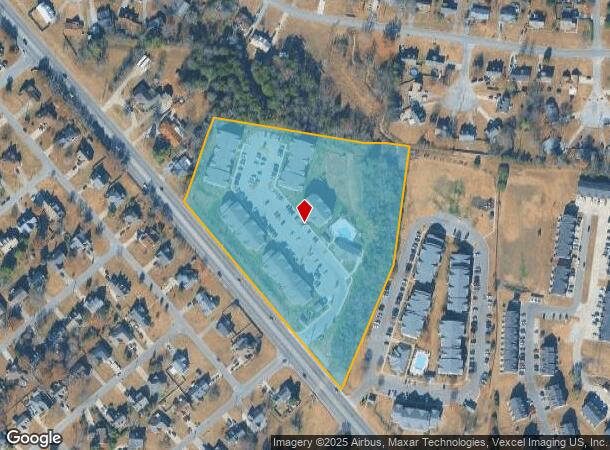 107 Pasadena Dr, Smyrna, TN Parcel Map