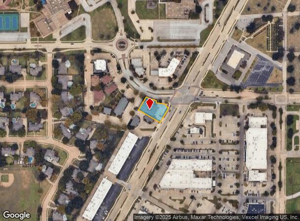 5708 Colleyville Blvd, Colleyville, TX Parcel Map