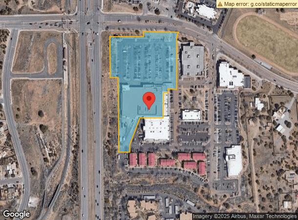  3001 S Saint Francis Dr, Santa Fe, NM Parcel Map