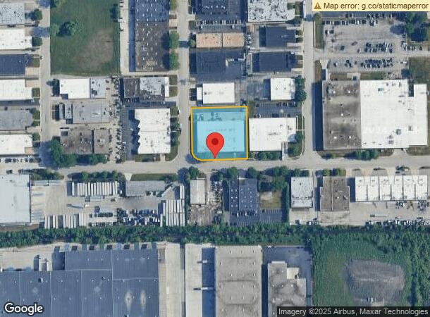  2450 Pan Am Blvd, Elk Grove Village, IL Parcel Map