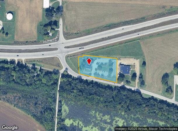 5422 Darlington Rd, Newburgh, IN Parcel Map