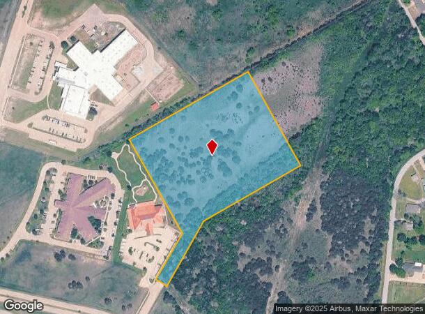 1600 Cedar Run Dr, Ennis, TX Parcel Map