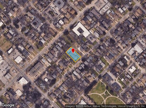 4625 Junius St, Dallas, TX Parcel Map