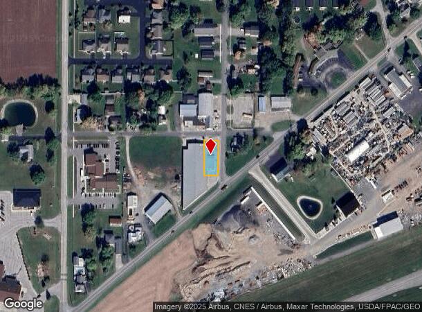  2102 Harrison St, Findlay, OH Parcel Map