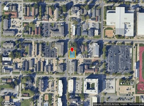  720 S Kimbrough Ave, Springfield, MO Parcel Map