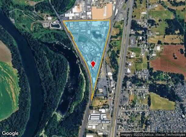 1600 Old Salem Rd Ne, Albany, OR Parcel Map