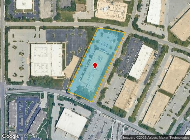  8040 Bond St, Overland Park, KS Parcel Map