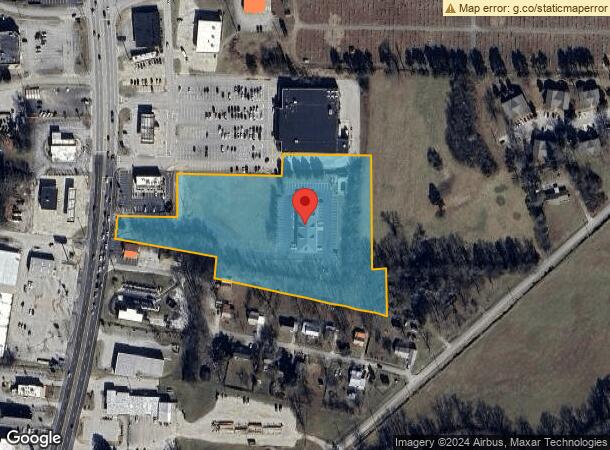  1838 Decherd Blvd, Decherd, TN Parcel Map