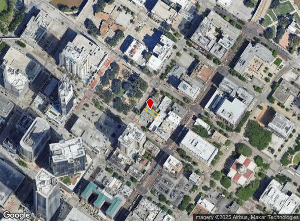 311 Travis St, Houston, TX Parcel Map