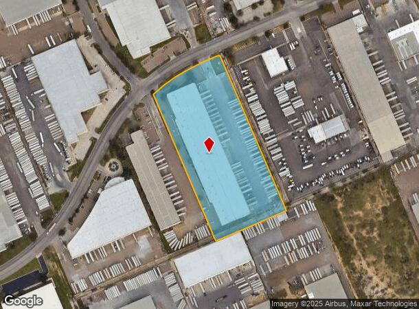 8301 Killam Industrial Blvd, Laredo, TX Parcel Map