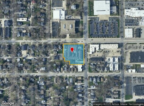 301 W Green St, Champaign, IL Parcel Map