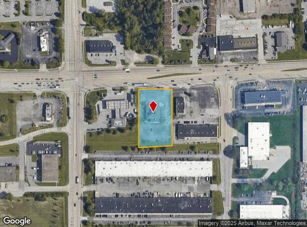  5515 W 86Th St, Indianapolis, IN Parcel Map